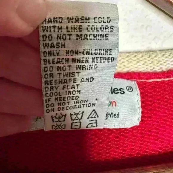 VNTG Heirloom Collectibles Christmas Collection Sweater Sz L - Picture 4 of 8